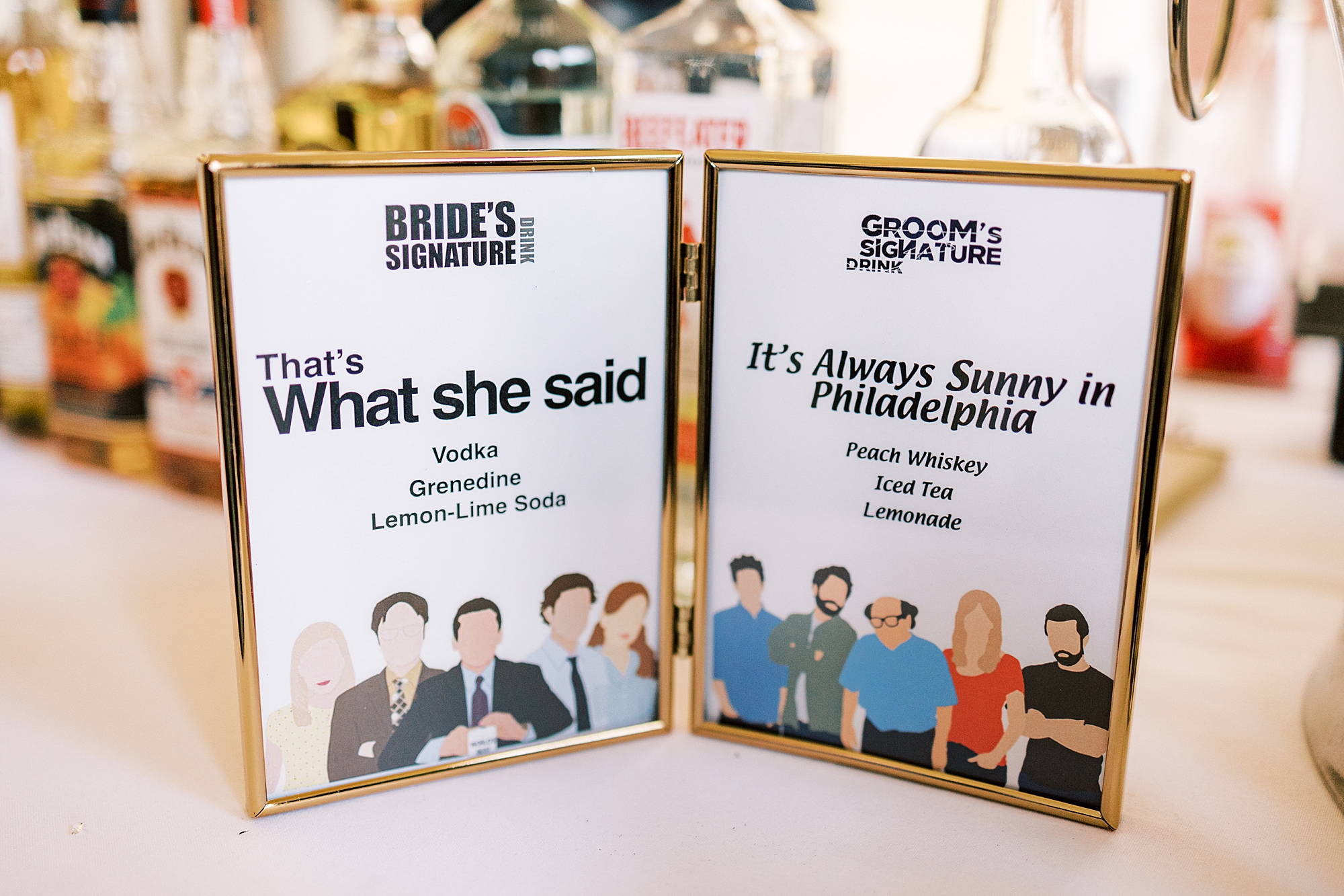 custom cocktails inspired by television shows in Philly PA