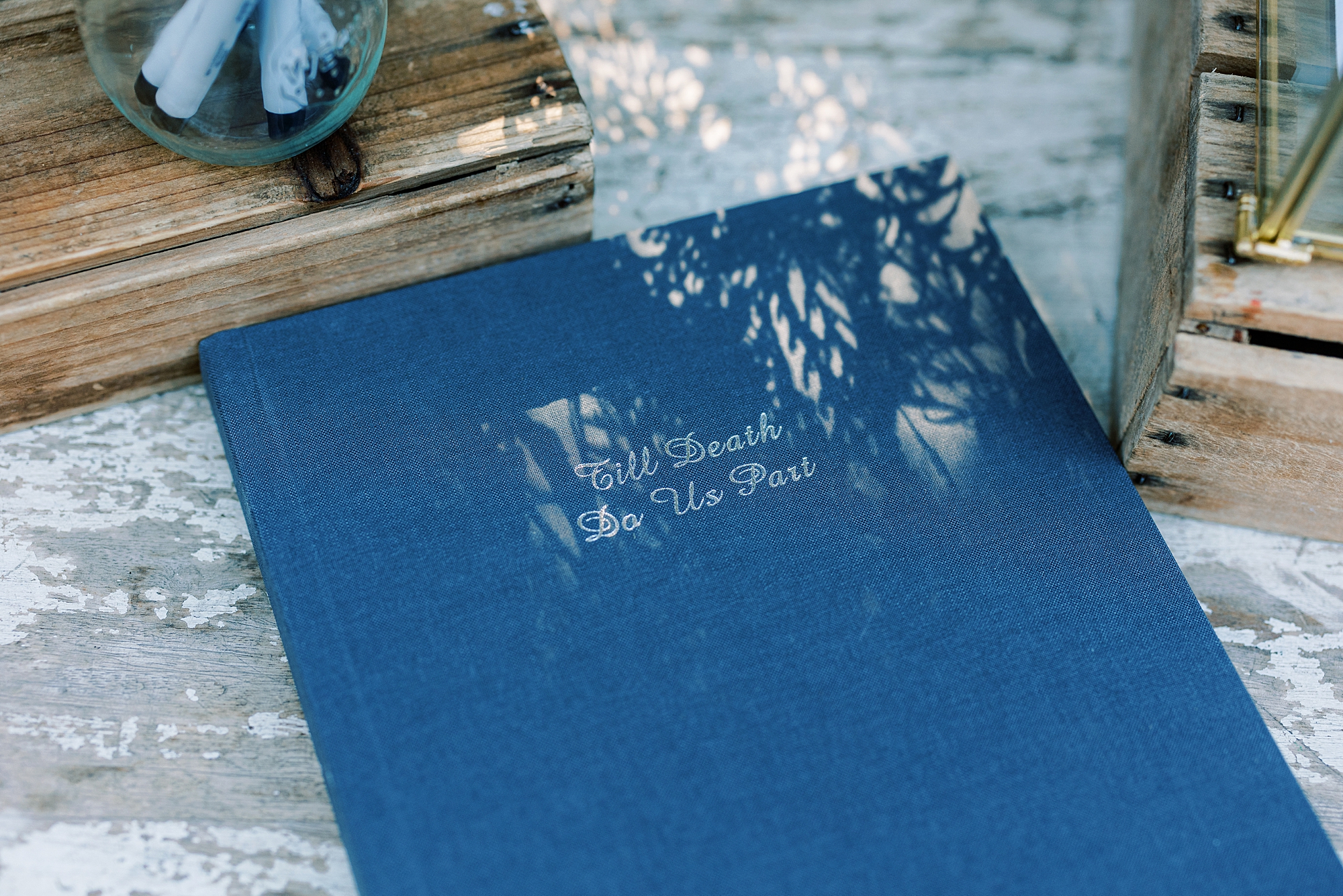 blue book for PA wedding day