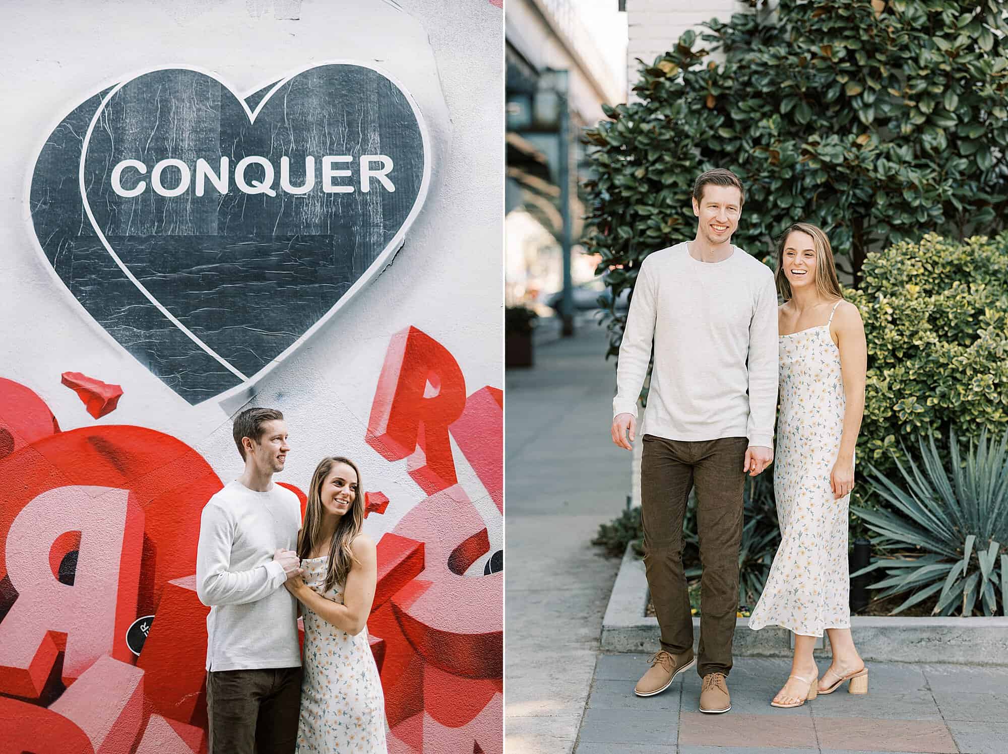 a couple snuggles together during a Valentines couples photo shoot in Philadelphia with Philadelphia wedding photographer Samantha Jay Photography